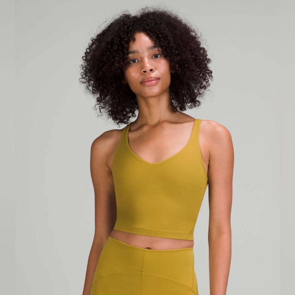 Lululemon align tank top as 4 auric gold